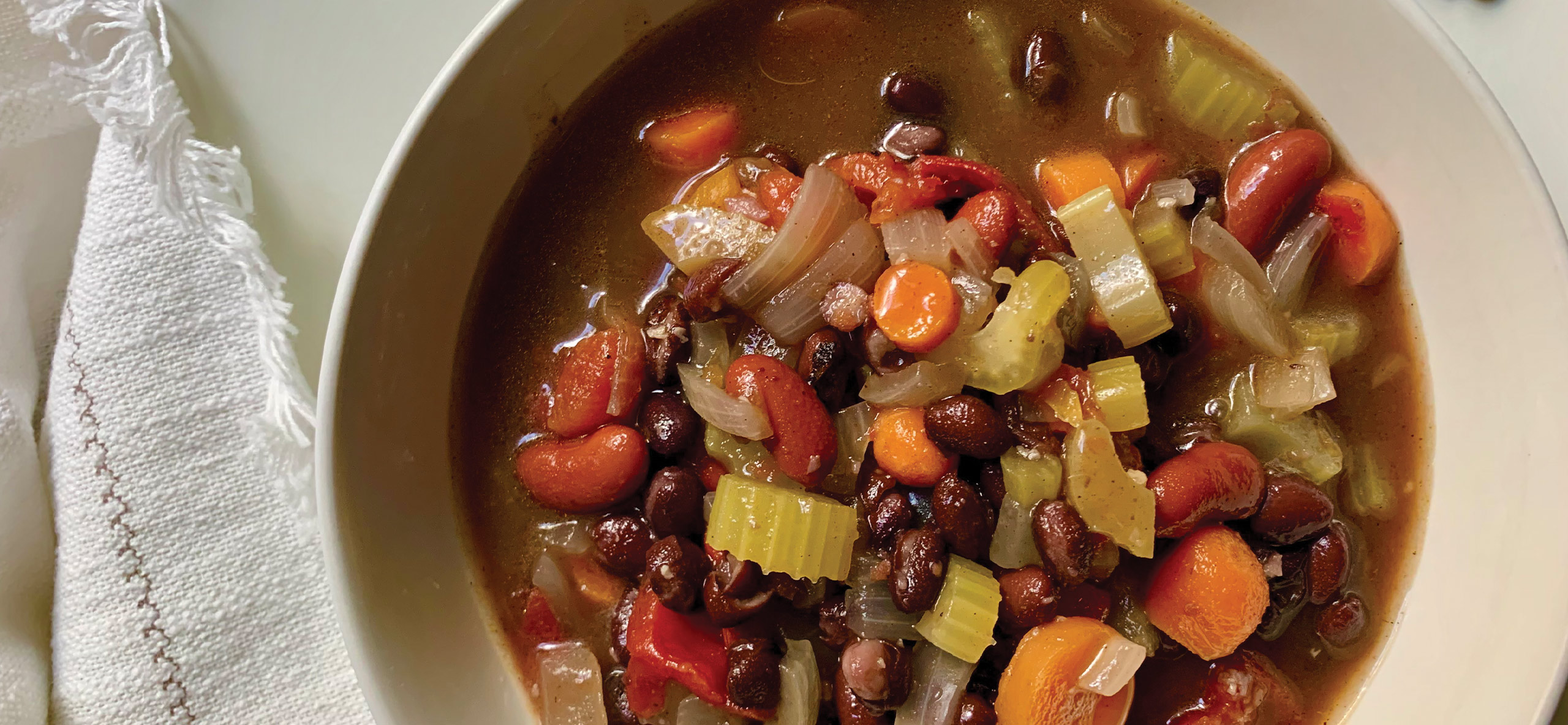 Michigan 2-Bean Soup with Vegetables - Michigan Beans